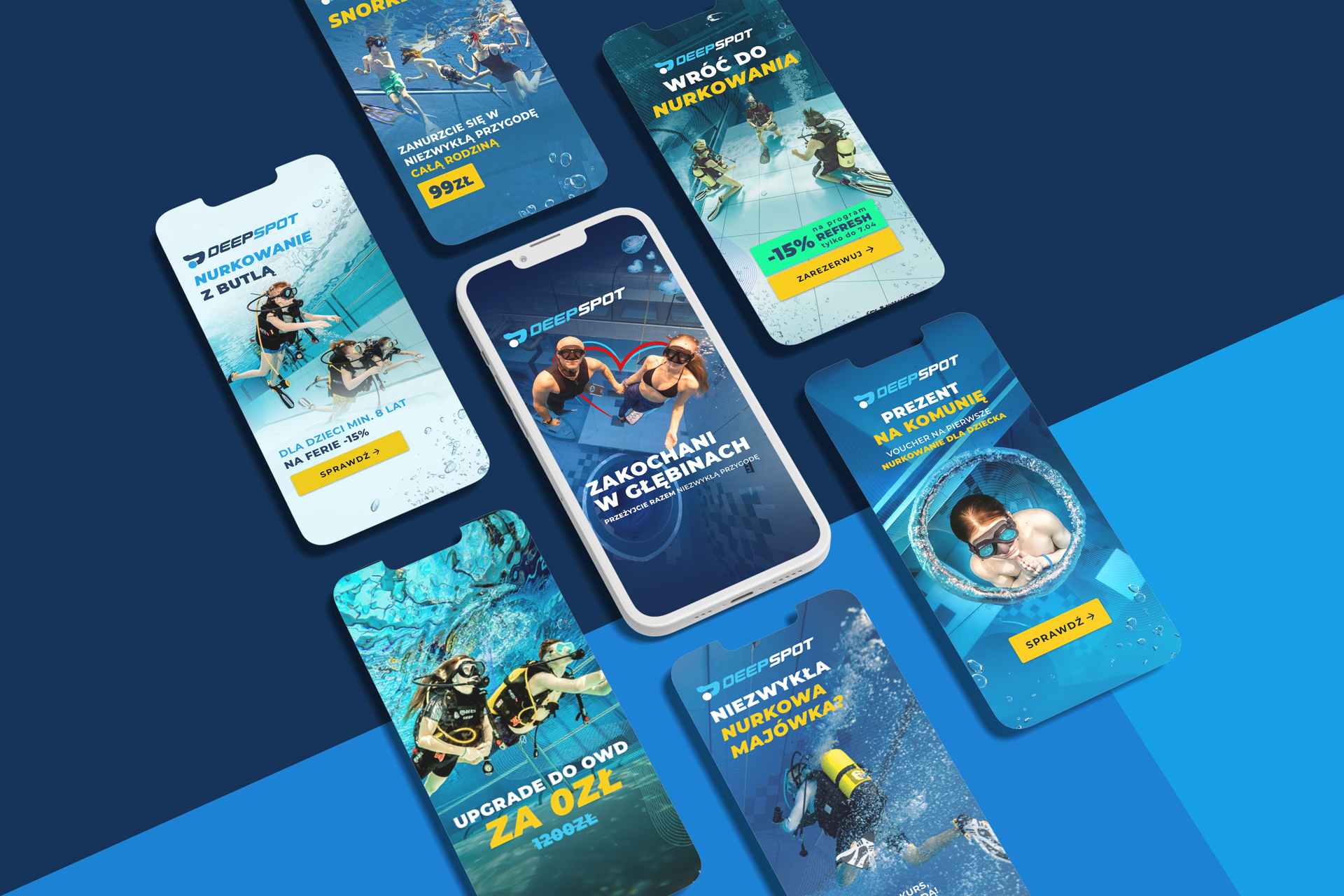 Deepspot Instagram stories on smartphones